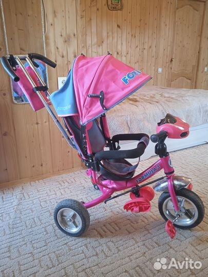 Детский велосипед с ручкой бу