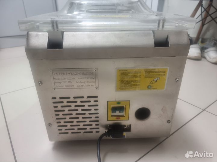 Вакуумная упаковочная машина hurakan HKN-VAC260