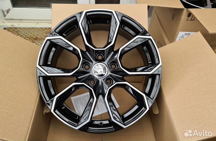 Новые R17 на Skoda Kodiaq Karoq Yetti Octavia