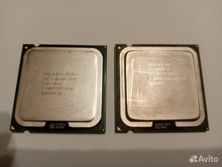 Процессоры на 775 сокет