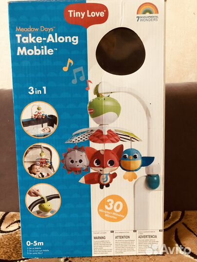 Музыкальный мобиль на кроватку