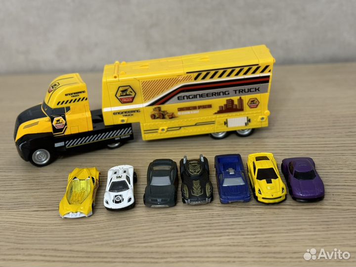 Автовоз + машинки (7шт)