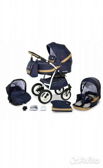 Коляска 3 в 1 верди optima