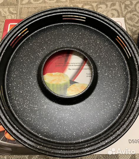 Сковорода гриль газ