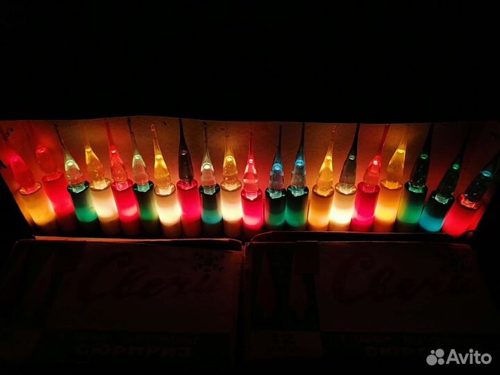 Елочная гирлянда (электрогирлянда) Сюрприз, СССР 2