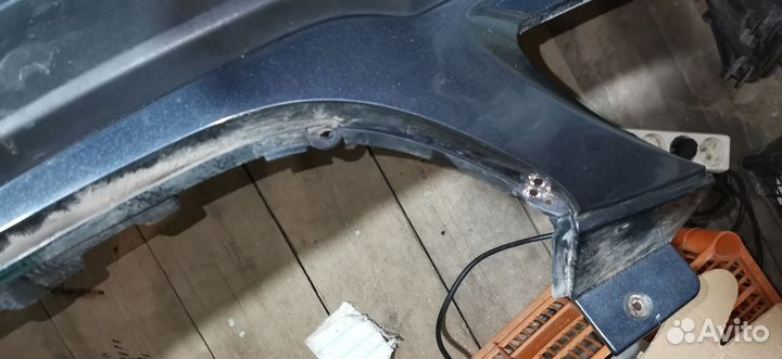 Передний бампер hyundai Getz 2010