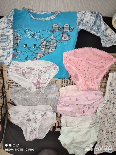 Вещи на девочку пакетом 80-92