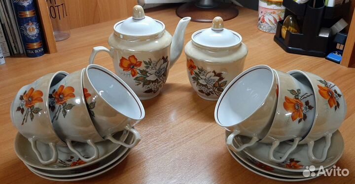 Чайный сервиз СССР (Барановка)