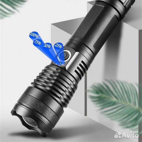 Сверхмощный светодиодный ручной фонарь