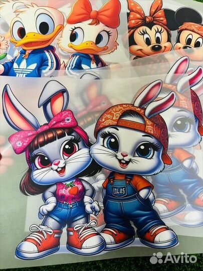 Наклейки UV DTF (уф дтф) стикеры