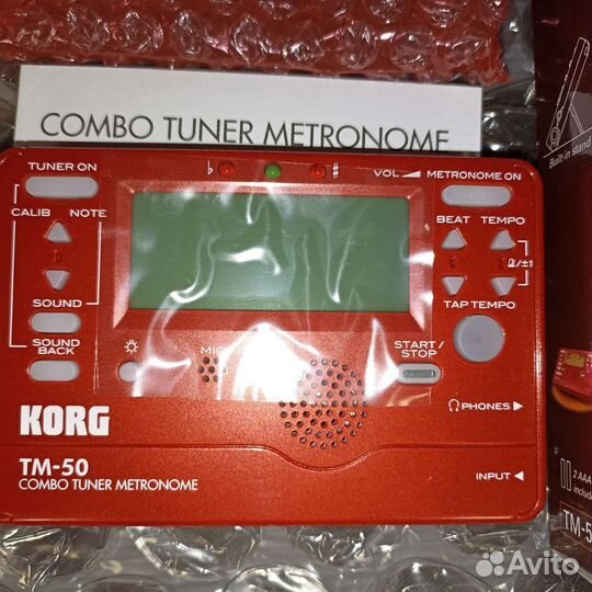 Korg TM-50 тюнер метроном
