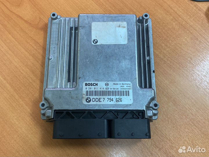 Блок управления двигателя DDE bmw