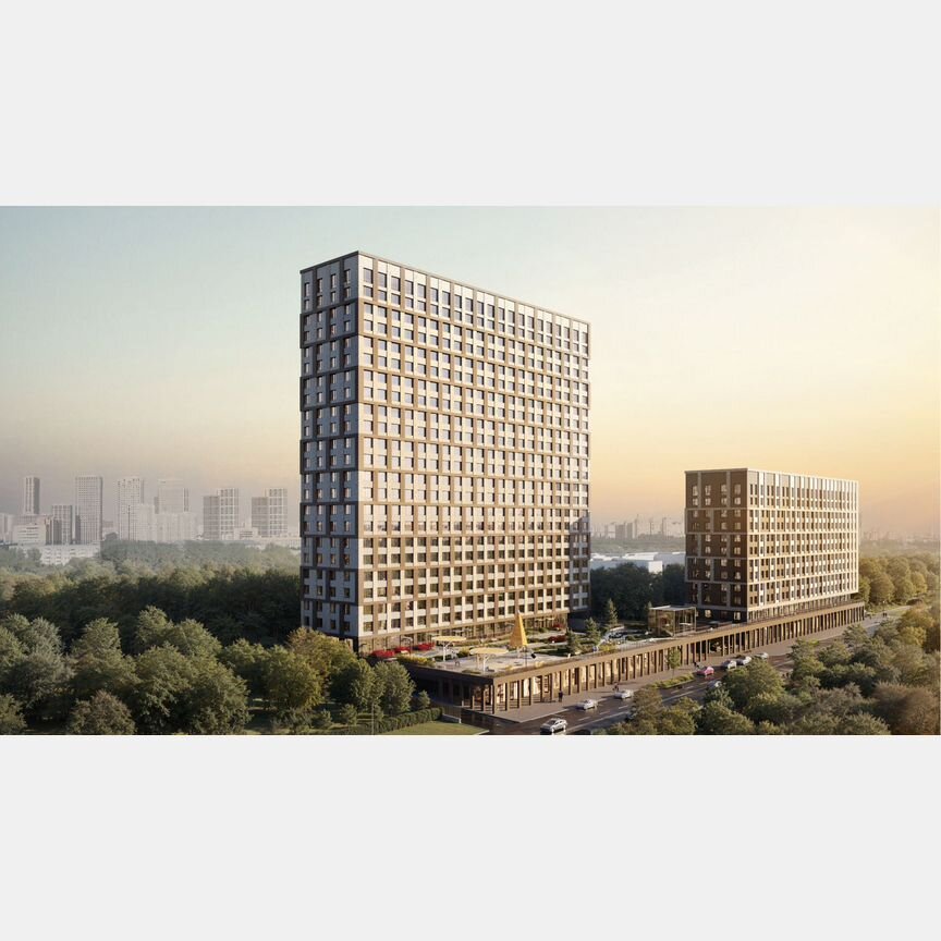 2-к. квартира, 47 м², 7/24 эт.