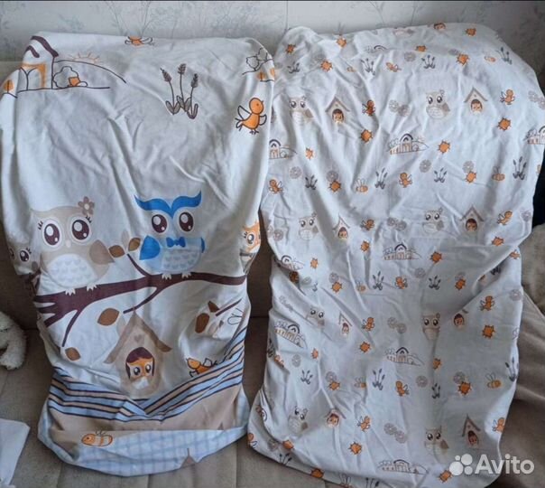 Простынь на резинке 120 60