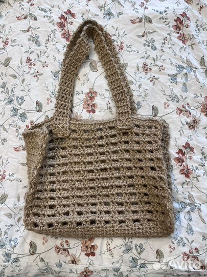 Cумка из джута натурального