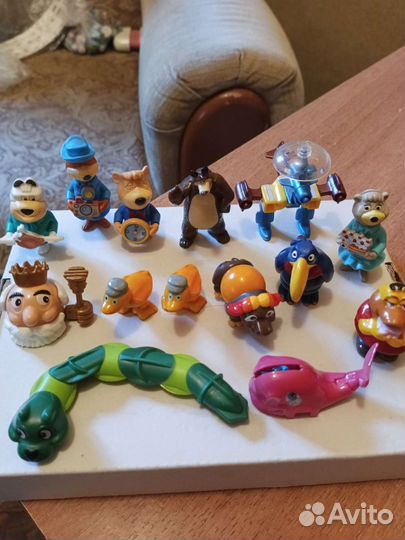 Игрушки от киндера 90-х г
