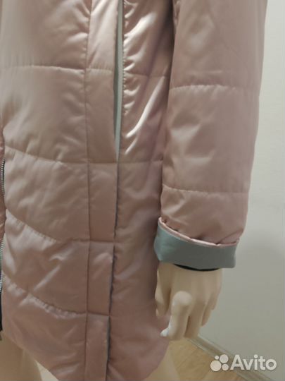 Куртка демисезонная женская удлиненная 44-46