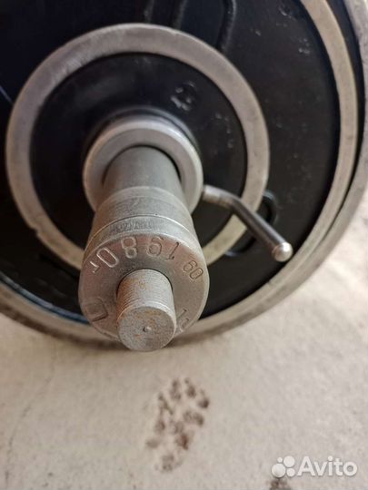 Штанга олимпийская СССР 1980 года