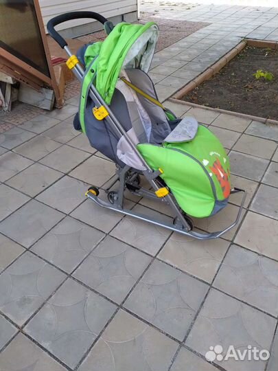 Санки коляска