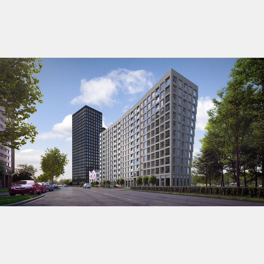 2-к. квартира, 72,3 м², 22/25 эт.