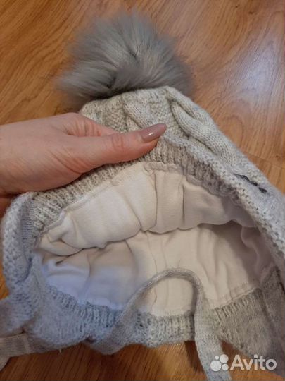 Комплект шапка, шарф