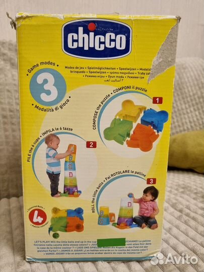 Занимательная пирамидка chicco