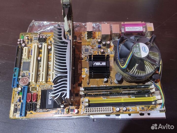 Материнская плата, процессор, видеокарта