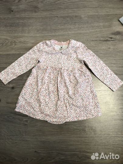 Одежда пакетом на девочку 6-9 месяцев