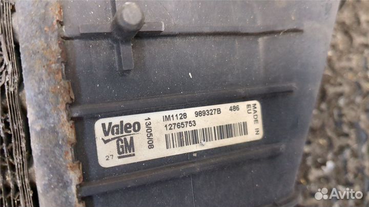 Радиатор интеркулера Saab 9-3, 2008