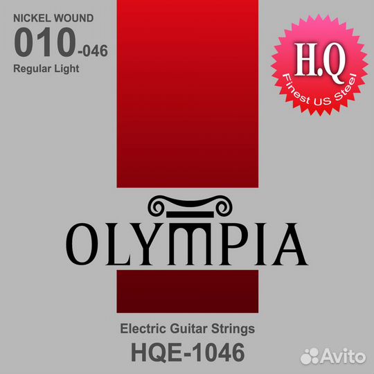 Струны 10-46 Olympia HQE1046 Nickel Wound