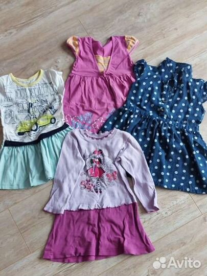 Вещи на девочку на рост 98-104 пакетом