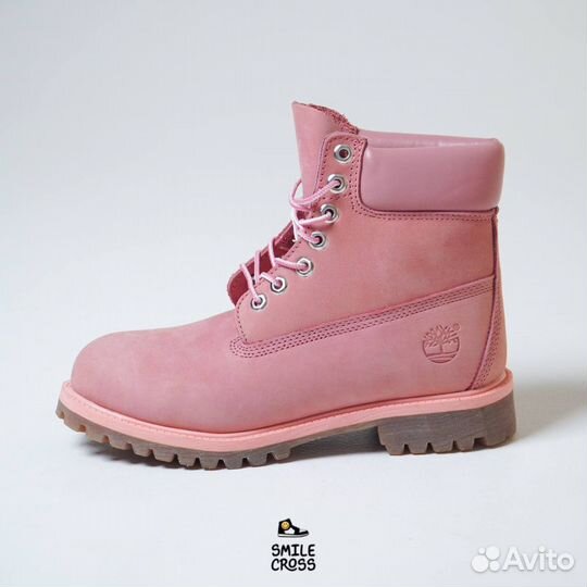 Ботинки женские Timberland Pink