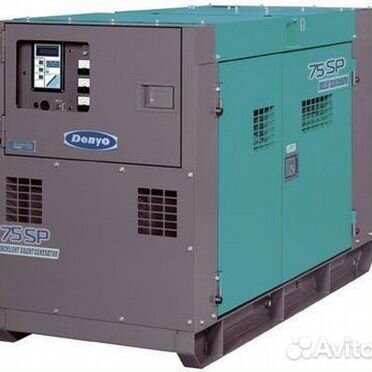 Стационарный генератор Denyo DCA-75SPI 52 кВт