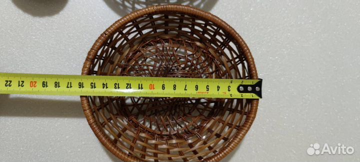 Корзиночки плетёные