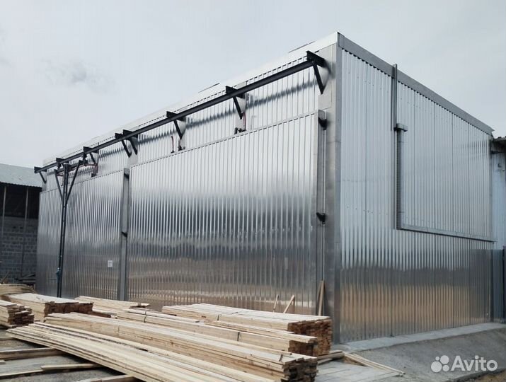 Сушильные камеры для древесины пиломатериала,доски