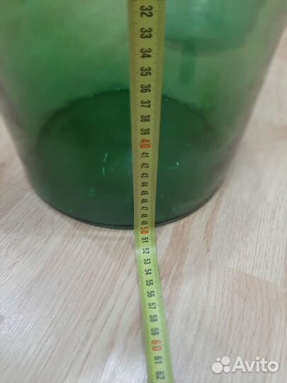 Бутыль стеклянная 20 литров, пробки из стекла