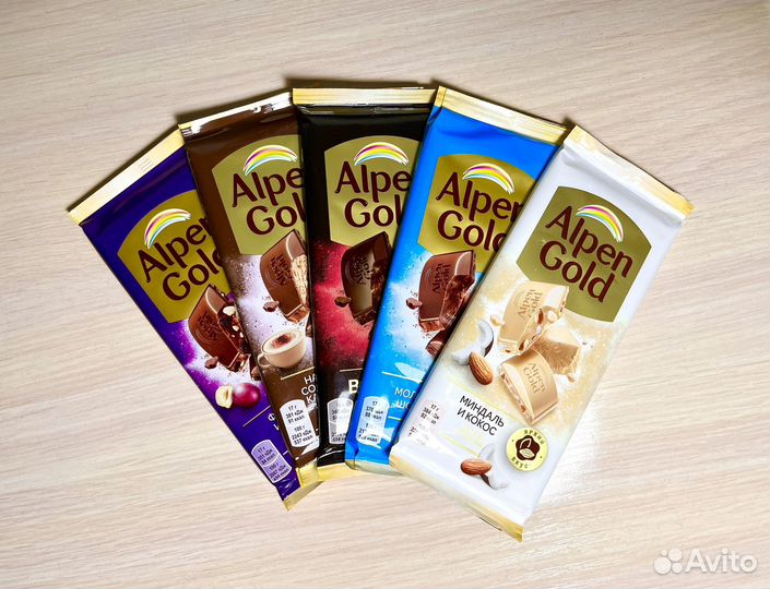 Шоколад Alpen Gold 85г
