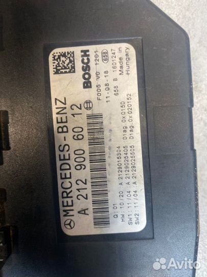 Блок SAM Mercedes-Benz E W212