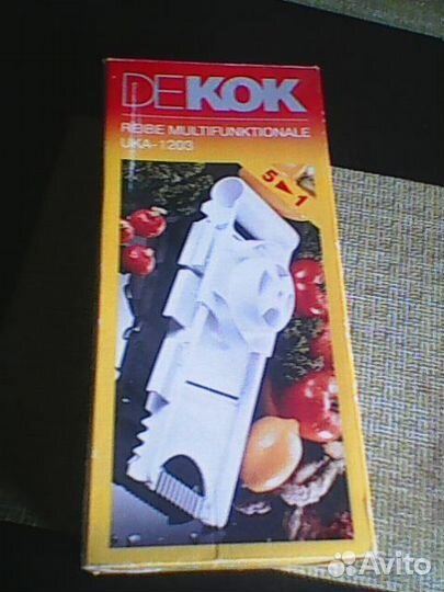 Терка многофункциональная dekok