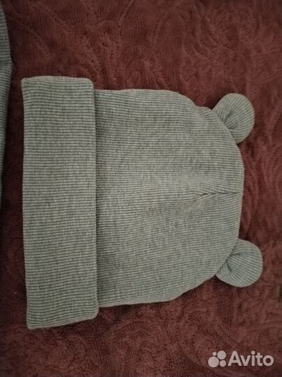 Шапка и снуд детский