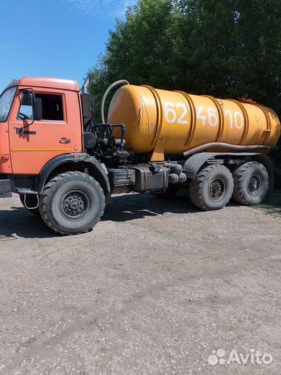 Услуга ассенизатора
