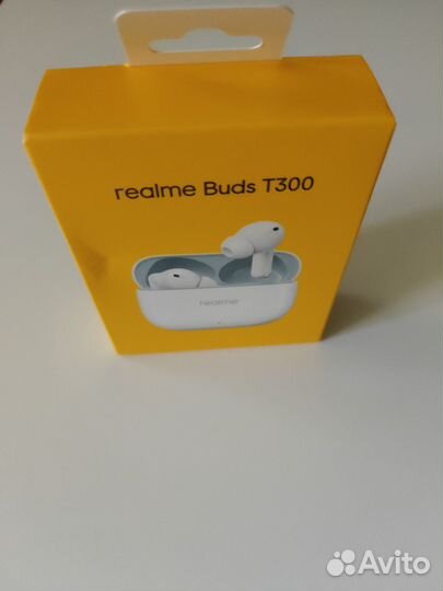 Наушники realme Buds T300 (новые, Ростест)