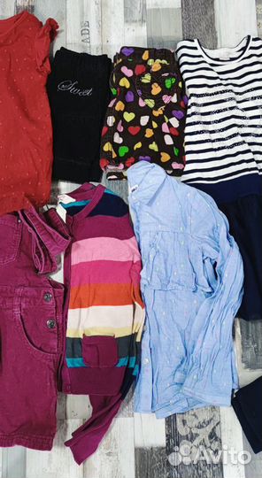 Вещи пакетом на девочку