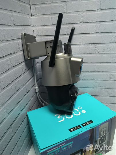 Камера видеонаблюдения с двумя объективами WiFi