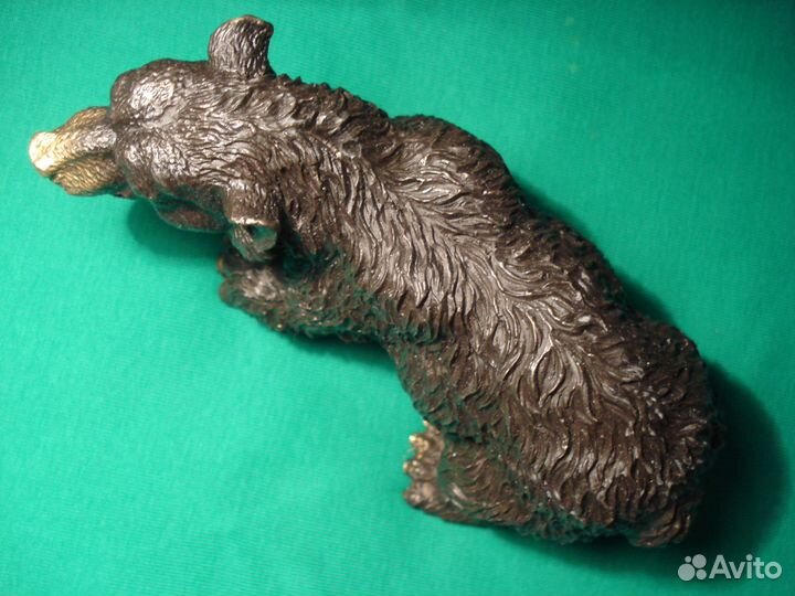 Статуэтка Медведь Миша Мишка Россия Бронза 18см