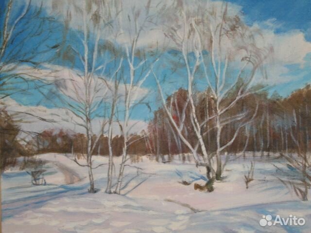 Картины Зима