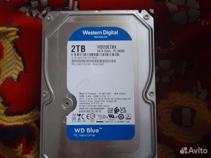 Жесткий диск 2 тб