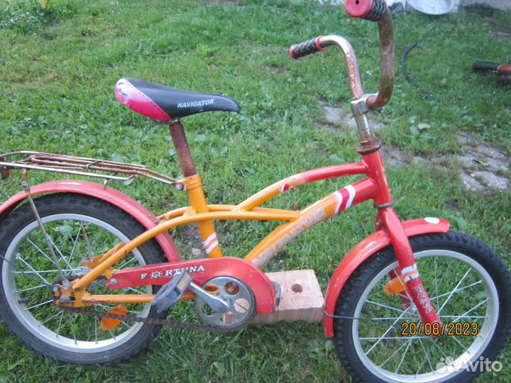 Детский велосипед бу 16