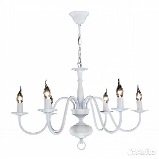 Люстра подвесная в спальню прованс