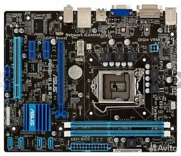 Материнская плата asus P8H61-M LE R2.0